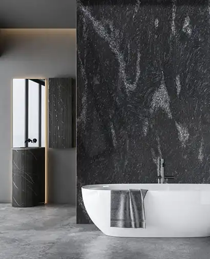 Fish Black Granite