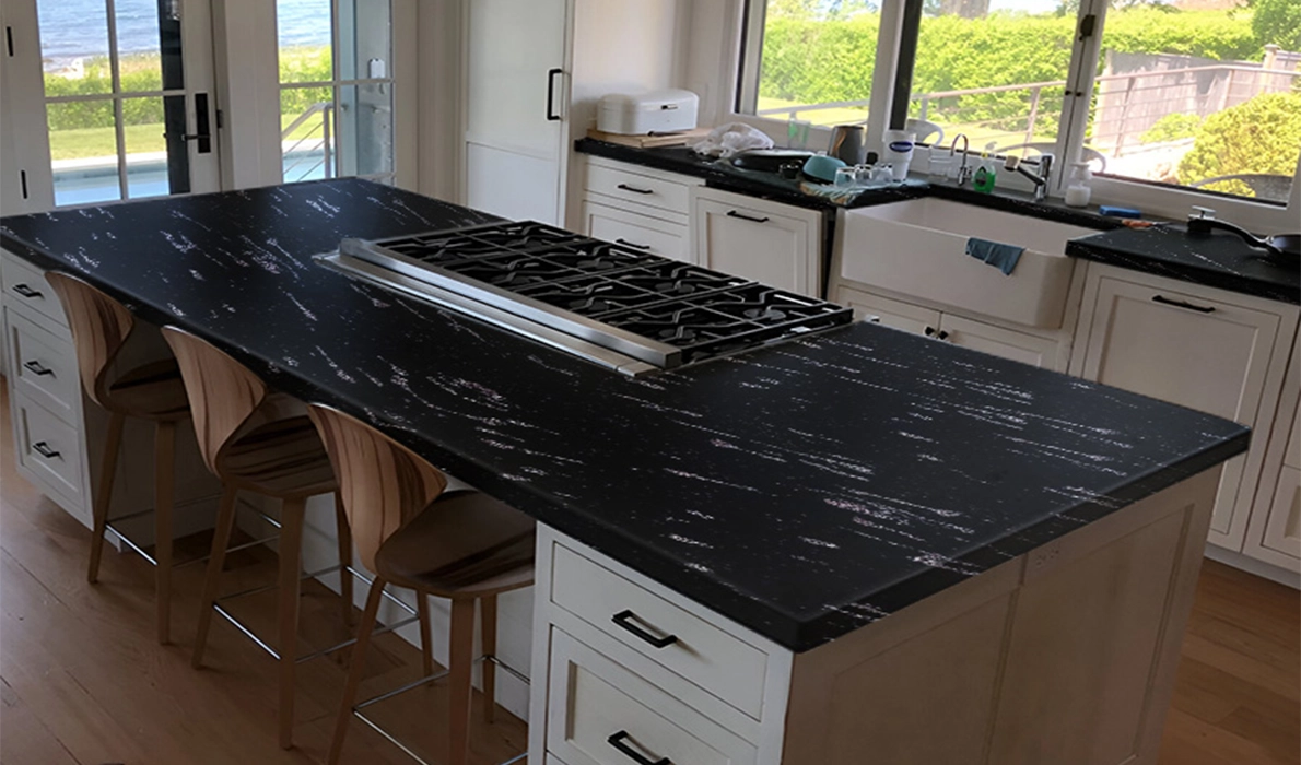 Fish Black Granite